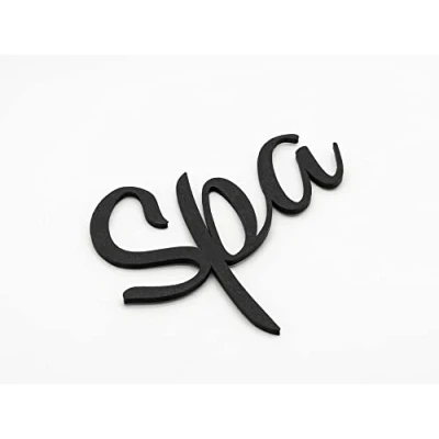 Immagine di Spa Targhetta per porta con scritta in lingua tedesca &quot;Name&quot;, autoadesiva, colore: Nero