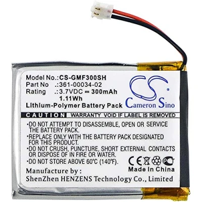 Immagine di CS GMF300SH Batterie 300mAh compatibile con [Garmin] Fenix 3, 3 HR sostituisce 361 00034 02