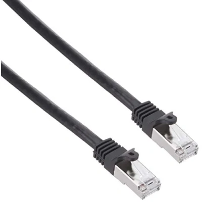 Immagine di StarTech.com N6SPAT1MBK Cavo di Rete CAT6 Ethernet Gigabit, Patch, RJ45, SFTP, 1 m, Nero