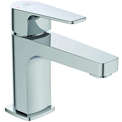 Immagine di Ideal Standard Cerafine D Miscelatore Monocomando Lavabo con bocca di erogazione fissa h 80mm, Cromato