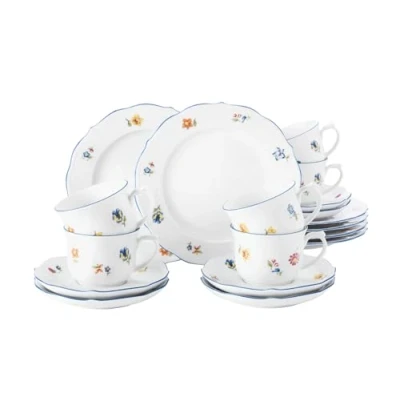 Immagine di Seltmann Weiden, Servizio Combinato, Porcellana, Bianco, 0