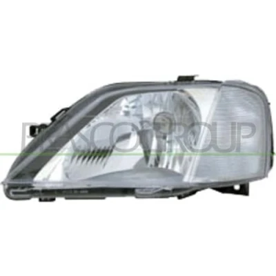 Immagine di PRASCO DA3204804 fari Sx H4 bianco con lampeggiatore per veicolo circolazione Dx portalampada senza motore regolazione assetto