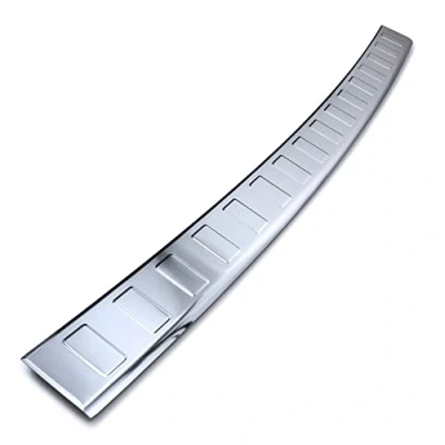 Immagine di teileplus24 AL121 Protezione paraurti Tutta in Alluminio per Volkswagen T5 Multivan 2003 2015, Colore:Argento