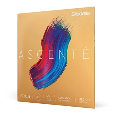 Immagine di D&#039;Addario Ascenté Muta di corde per violino, scala 3/4, tensione media