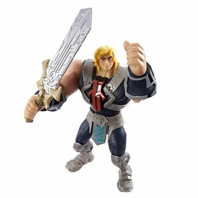 Immagine di Masters of the Universe He Man and Universe, Personaggio Snodato da Collezione con Accessorio, Giocattolo per Bambini 4+ Anni, HBL66