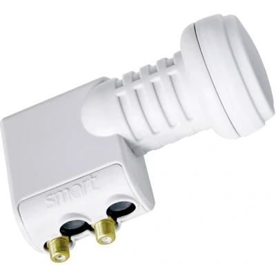 Immagine di Smart Titanium Universal TT LNB Twin Numero utenti: 2 Diametro: 40 mm Grigio chiaro