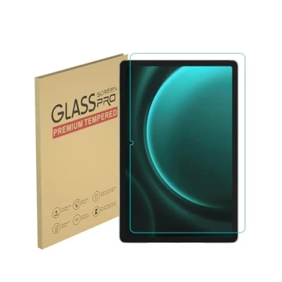 Immagine di Pellicola salvaschermo per Samsung Galaxy Tab S9 (11 pollici) / FE (10,9 in vetro temperato, durezza 9H, antigraffio, custodia amichevole, senza bolle (1 pz)