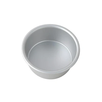 Immagine di KAMBERG Stampo per torta rotondo Ø10 x 5,2 cm in alluminio anodizzato, argento