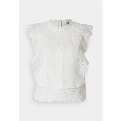 Immagine di ONLY Onlkaro Camicetta, Donna, Taglia: XS, Cloud dancer