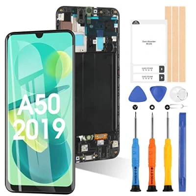 Immagine di Schermo per Samsung Galaxy A50 SM A505FN/DS A505FD A505F A505A A505 OLED LCD Display Touch Screen Digitizer Parti di Ricambio Riparazione con Strumenti(Non A50s)