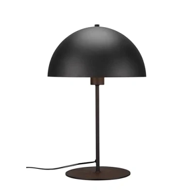 Immagine di Trio Lampada da tavolo Nola 506290132, metallo nero opaco/color oro, escl. 1x E14