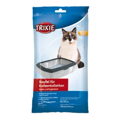 Immagine di Trixie Simple&#039;n&#039;Clean Sacchetti per cassetta igienica L: cassette igieniche fino a 46 x 59 cm, 10 pz