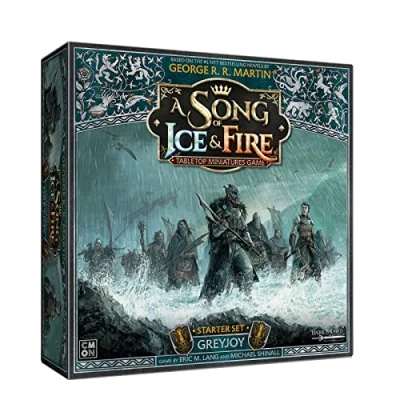 Immagine di CoolMiniOrNot Inc, set di partenza Greyjoy: una canzone del ghiaccio e fuoco, gioco miniature, dai 14 anni in su, 2 giocatori, tempo gioco: 45 60 minuti