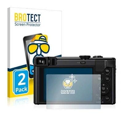 Immagine di brotect Pellicola Protettiva Opaca per Panasonic Lumix DMC TZ80 Anti Riflesso (2 Pezzi)