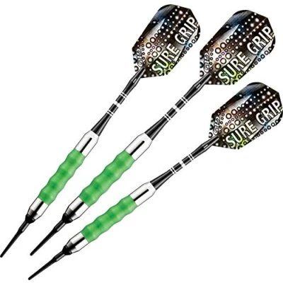 Immagine di Viper Sure Grip Soft Tip Darts, Unisex, Green