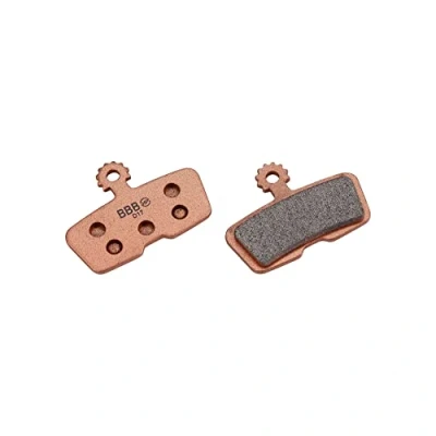 Immagine di BBB Cycling Pastiglie freno DiscStop HP sinterizzate Sistemi Avid Code, SRAM e Code R Installazioni facili Prestazioni elevate in tutte le condizioni Accessori per biciclette 25 g Rame
