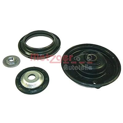 Immagine di METZGER 6490195 Kit riparazione, cuscinetto ammortizzatore a molla Assale anteriore con antifrizione, dado piattello sostegno