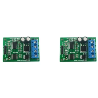 Immagine di 2 X DC 12 V 0 5 10 V, modulo DAC RS485 Modbus RTU per dispositivi di misurazione