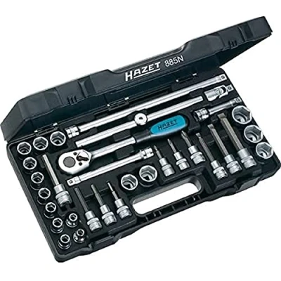 Immagine di HAZET 885N Set bussole 32 Ad esagono incassato Safety Insert System, SmartCase Quadrato