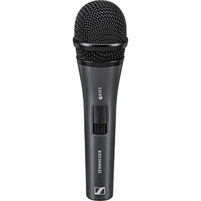 Immagine di SENNHEISER E825S Microfono Professionale Dinamico Cardioide ideale per voce, strumenti ed amplificazione nei club, Completo d&#039;interruttore on/off, Nero