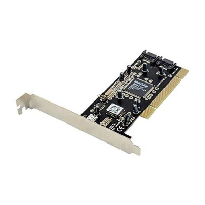 Immagine di H&amp;D Hyaline&amp;Dora PCI to 2 Port SATA Raid Controller Card Sil3112 chipset Serial ATA Host