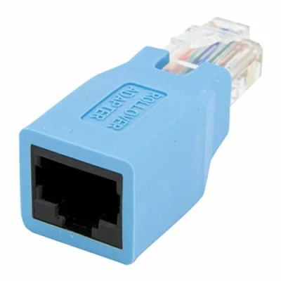 Immagine di StarTech.com Adattatore cavo console Cisco per Ethernet RJ45 M/F (ROLLOVER)