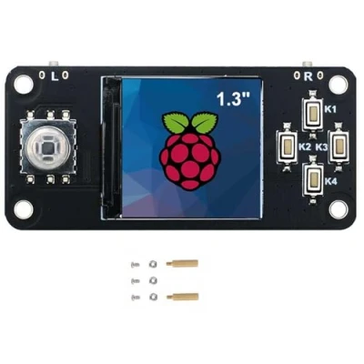 Immagine di SEENGREAT Modulo display LCD da 1,3 pollici, driver integrato ST7789, 240 x IPS Screen 65 K RGB Color SPI, per Raspberry Pi Zero/Zero W/Zero 2 WH/2B/3B/3B+/4B, joystick and six Buttons