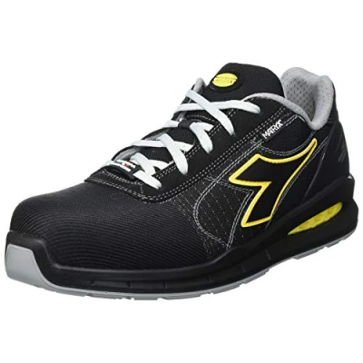 Immagine di Diadora Run Net AIRBOX MATRYX Low S3 SRC, Scarpe da Ginnastica Uomo, Black/Black, 46 EU