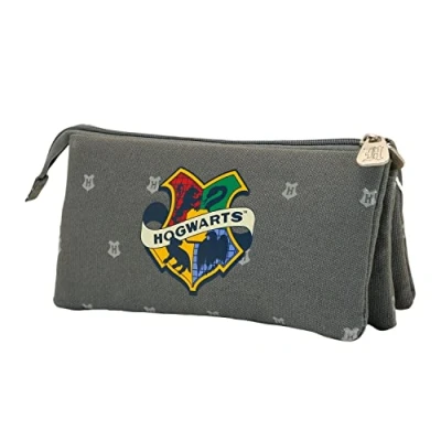 Immagine di Karactermania Harry Potter Greyly Triple HS Astuccio per bambini, Taglia: One Size, Gris
