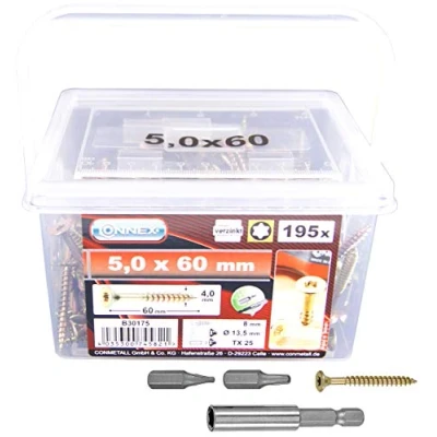 Immagine di Connex a195 EMR Vite universale Torx 5,0 x 60