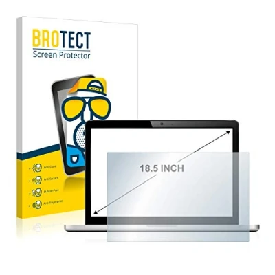 Immagine di brotect Pellicola Protettiva Opaca 18.5&quot; per Notebooks con 47 cm (18,5 pollici) [410 mm x 231 mm, 16:9] Proteggi Schermo Anti Riflesso