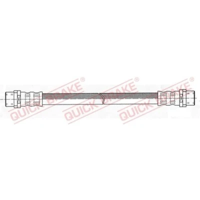 Immagine di QUICK BRAKE 27.051 Tubi Freno 163mm M10x1 con filettatura interna AUDI: 80 B4 Avant, A8 D2, Sedan