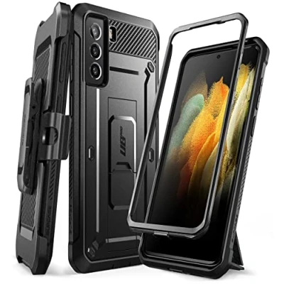 Immagine di SUPCASE Cover Serie Unicorn Beetle Pro per Samsung Galaxy S21 + Plus 5g (6,7 pollici), Custodia Robusta a Doppio Strato con Cavalletto senza Protezione lo Schermo (Versione 2021) (Nero1)