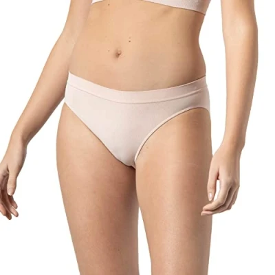 Immagine di Risalti Slip Classico Donna Microfibra Mutande Morbide Senza Cuciture, Confortevole, Comfort Made in Italy