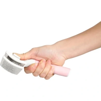 Immagine di ZOLUX Brosse Slicker Retrattile Taglia S 7.5 x 5 17.5 cm Gamma ANAH per Gatto ZO 550004