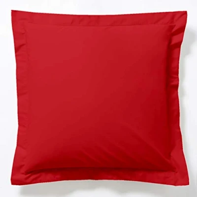 Immagine di Vision Federa per cuscino 65 x cm Colore: Rosso 100% cotone Finitura con Volant Piatto