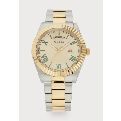Immagine di Guess Connoisseur Orologio bitone, Uomo, Taglia: One Size, Bi tone