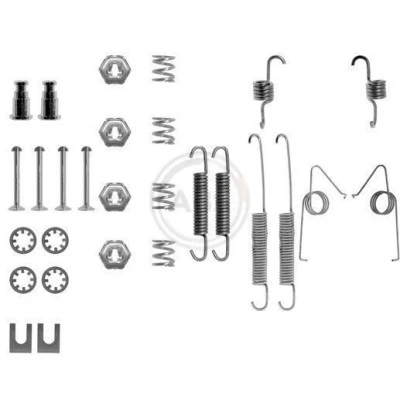 Immagine di A.B.S. 0614Q Kit accessori, Ganasce freno