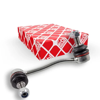 Immagine di febi BILSTEIN 28481 Bielletta barra stabilizzatrice Assale anteriore Dx 138 M12 x 1,5 Plus con dado autobloccante Metallo