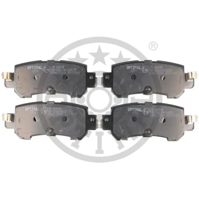 Immagine di OPTIMAL BP 12591 Kit pastiglie freno Assale posteriore con segnalatore acustico usura MAZDA: CX 5 I, 3