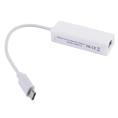Immagine di Adattatore da USB a RJ45 Lan Ethernet, 100 Mbps, Asix AX88772B, AX88772, convertitore Lan, 10 m, m (da tipo C RJ45)