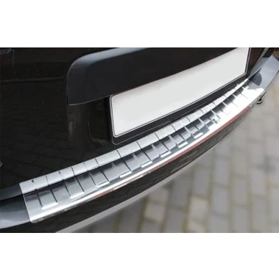 Immagine di Recambo Protezione per paraurti in Acciaio Inox Cromato, Compatibile con Dacia Duster I 2010 2017 smussatura qualità Premium