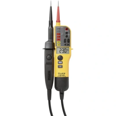 Immagine di Fluke T130 Tester di tensione a due poli CAT III 690 V, IV 600 V Acustico, LCD, LED, Vibrazione