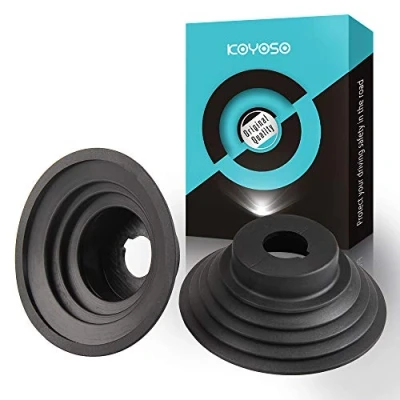 Immagine di KOYOSO Copertura Antipolvere Fari Auto, Tappo Polvere di Gomma Universale per Lampadine Faro dell&#039;automobile a LED Kit H1 H4 H7 H11 9005 9006 9012
