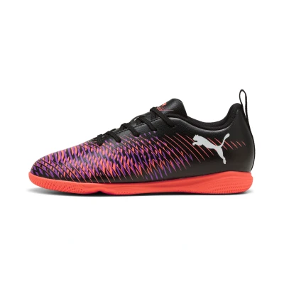 Immagine di Puma Future 8 PLAY IT JR Unisex Scarpe da calcetto per bambini, Taglia: 34.5, Black/white/glowing red Finta pelle di alta qualità