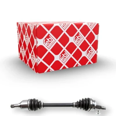Immagine di FEBI BILSTEIN 182447 Albero motore / Semiasse Assale anteriore Sx con dado FIAT: 500 Hatchback
