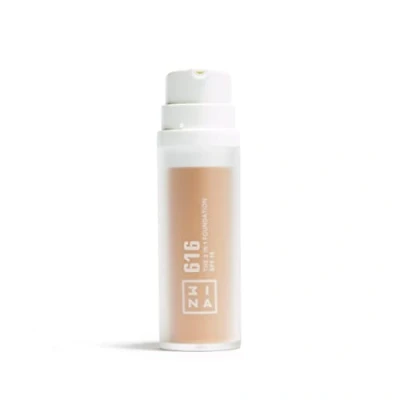 Immagine di 3INA MAKEUP The 3 in 1 Foundation 616 Sabbia Fondotinta con Sottotono Neutro Primer Correttore e Coprente Professionale SPF 15 Vitamina C Vegan Cruelty Free