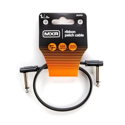 Immagine di JIM DUNLOP MXR Cavo Patch a Nastro, 1 piede 0,3 m, Angolo Retto 1/4 di pollice, 30 cm (DCPR1)