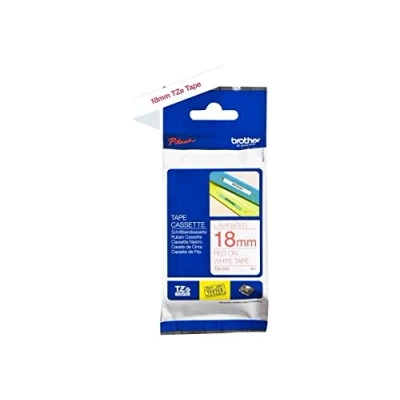 Immagine di Brother TZe 242 Cassetta nastro Colore Nastro: Bianco carattere: Rosso 18 mm 8 m