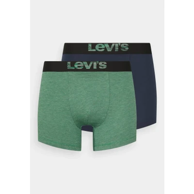 Immagine di Levi&#039;s Optical Illusion Brief 2 PACK Culotte, Uomo, Taglia: Small, Green